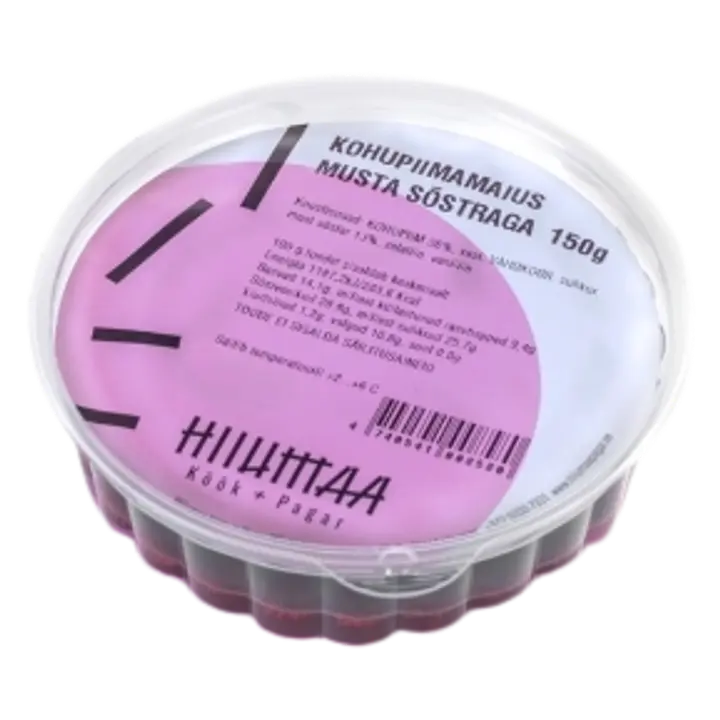 HIIUMAA KÖÖK Kohupiimamaius musta sõstraga 150 g