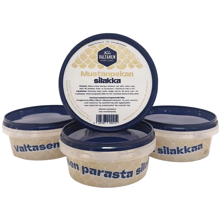 KalaValtanen Mustapekan silakat 320g / 150g