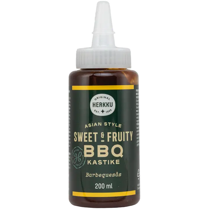 Herkku BBQ Sweet & Fruity kastike 200 ml