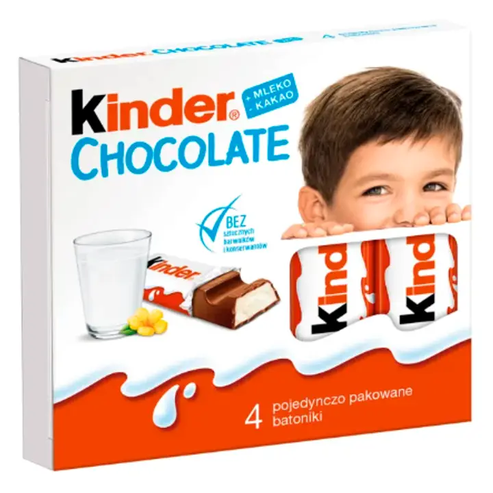 Kinder piimatäidisega piimašokolaad T4 50 g