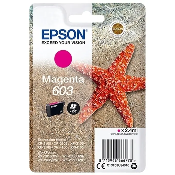 Epson 603 mustepatruuna magenta