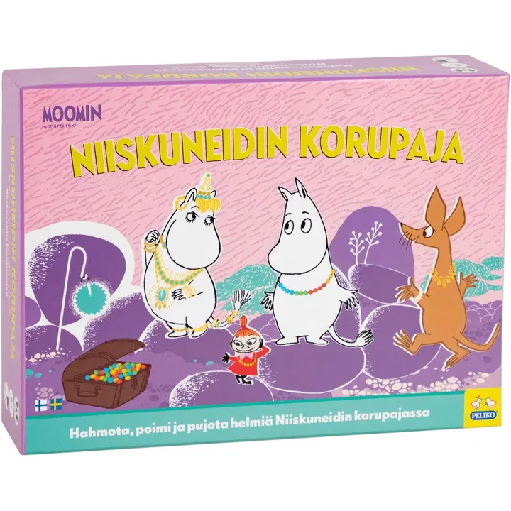 Muumi lautapeli Niiskuneidin korupaja