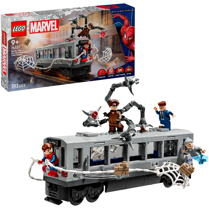LEGO Super Heroes 76321 Spider-Man vastaan Doc Ock – Taistelu junassa