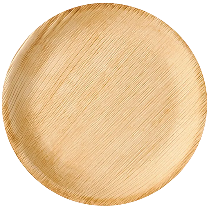 Papstar Lautaset, palmulehti "pure" pyöreä Ø 23 cm · 2,5 cm