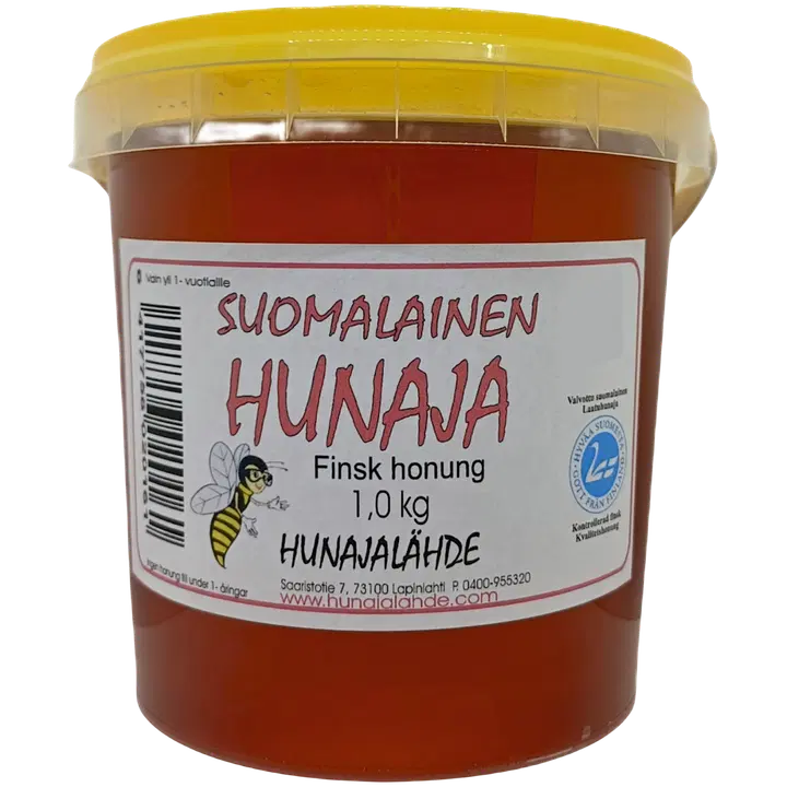 Hunajalähde Suomalainen hunaja 1kg juokseva