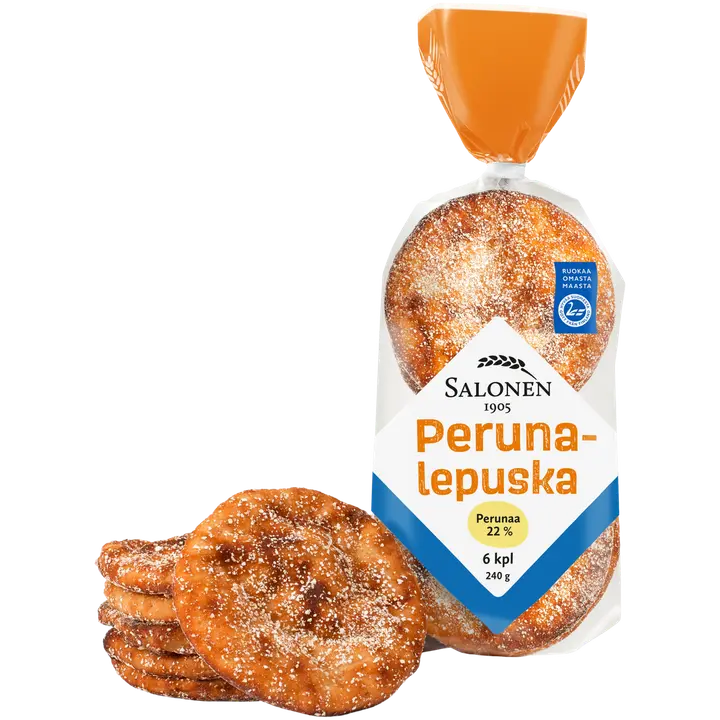 Perheleipuri Salonen leipomo salonen perunalepuska 6/240 g perunarieska