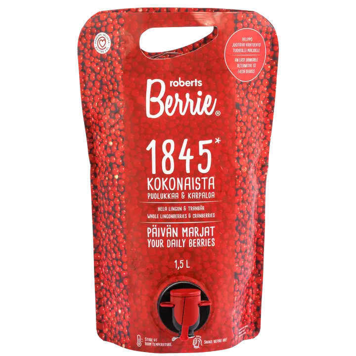 Roberts Berrie puolukka-karpalo 1,5 L