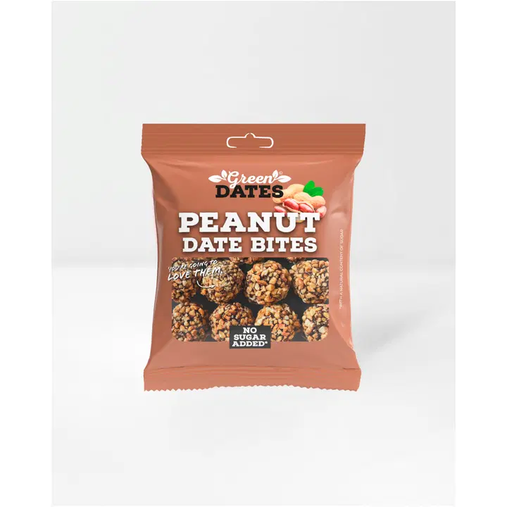 Maapähkinä date bites