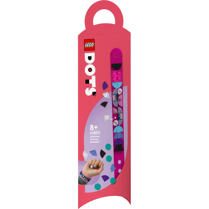 LEGO DOTS 41802 - Yksisarviset ikuisesti ‑rannekoru