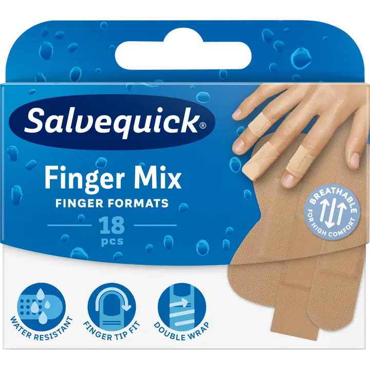 Plaaster Finger Mix 18 tk