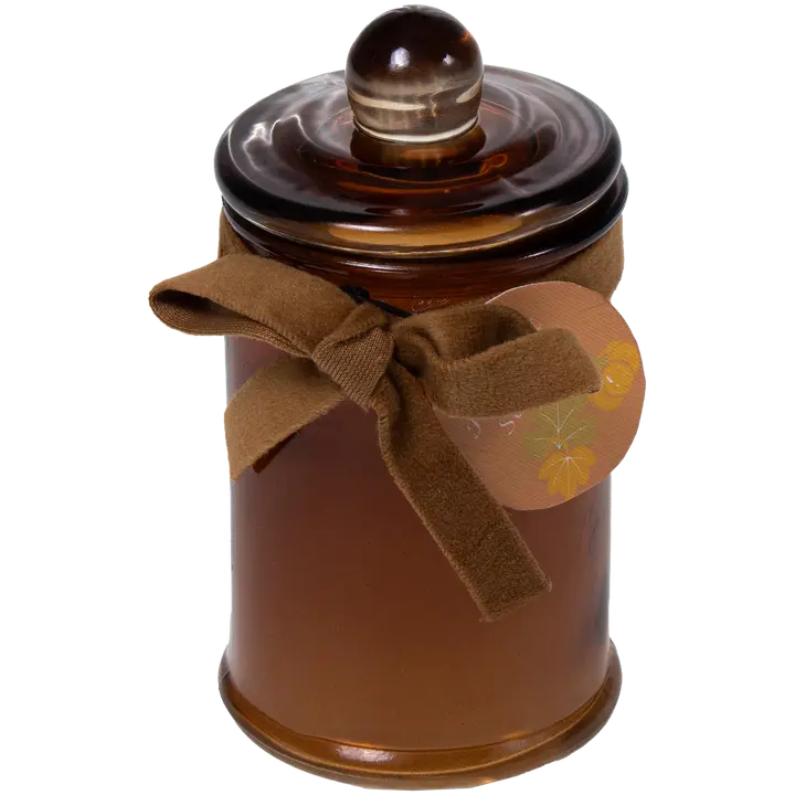 Lõhnaküünal klaaspurgis pruun