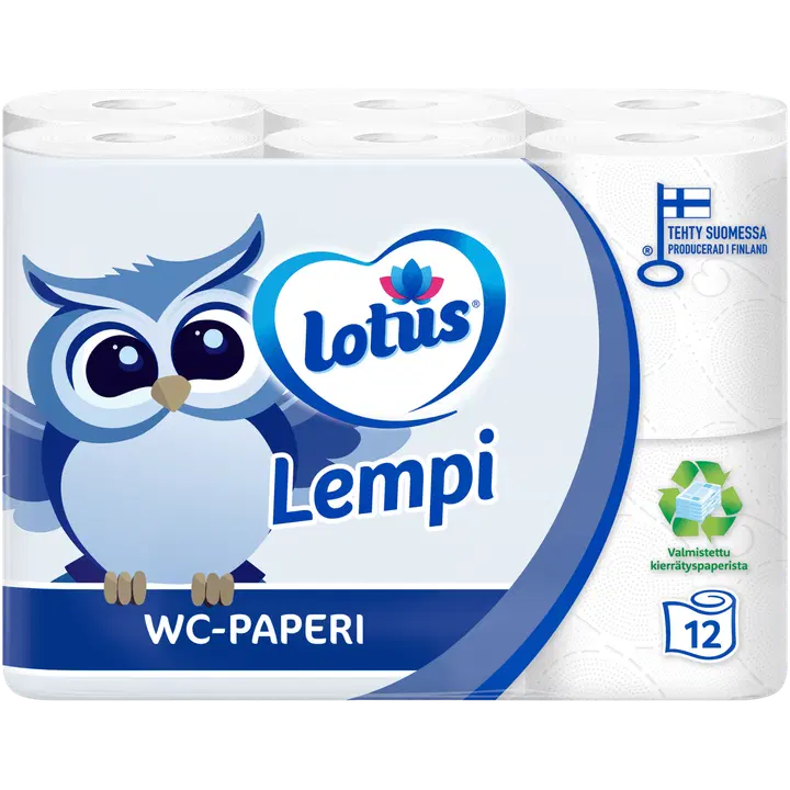 LOTUS Lempi wc-paperi 12rll