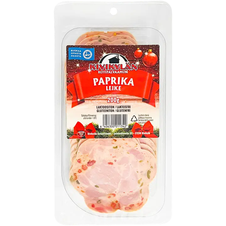 Kivikylän Paprikaleike siivu 200g