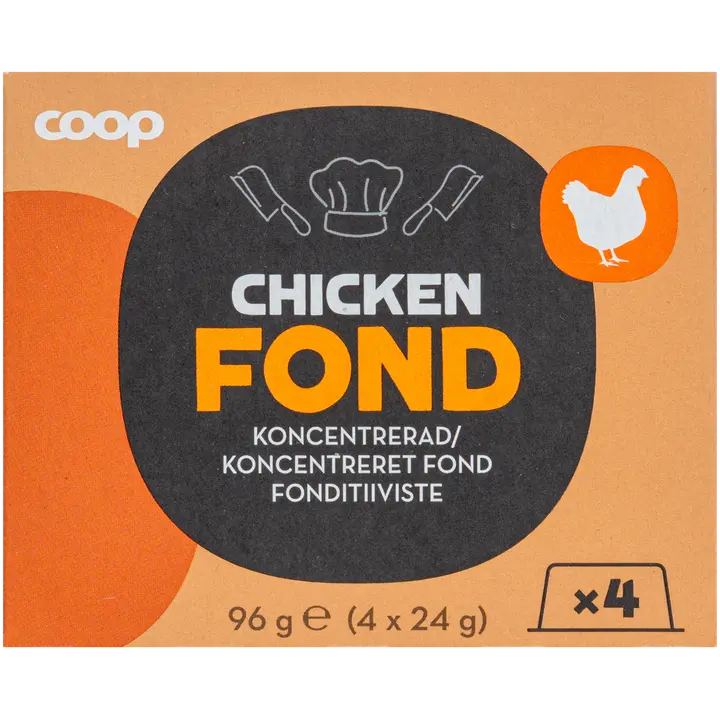 Coop kanafonditiiviste 4 x 24 g (96 g)