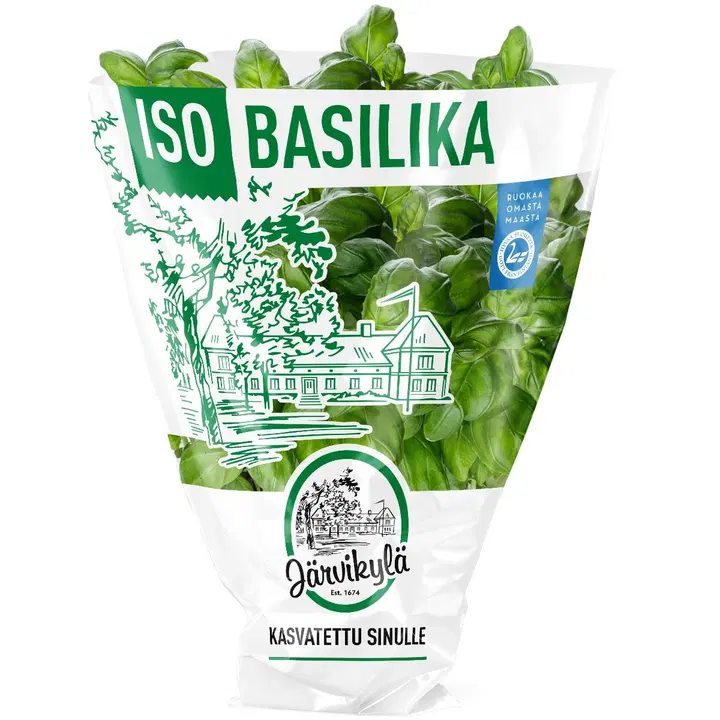 Järvikylä min45g Basilika, Iso