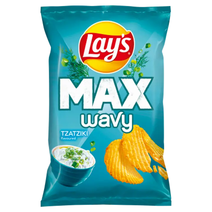 LAY'S Tzatziki-maitselised lainelised kartulikrõpsud 0,12kg