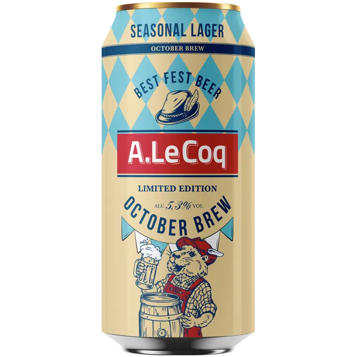 A. Le Coq Oktoobripruul õlu 5,3%vol 500 ml