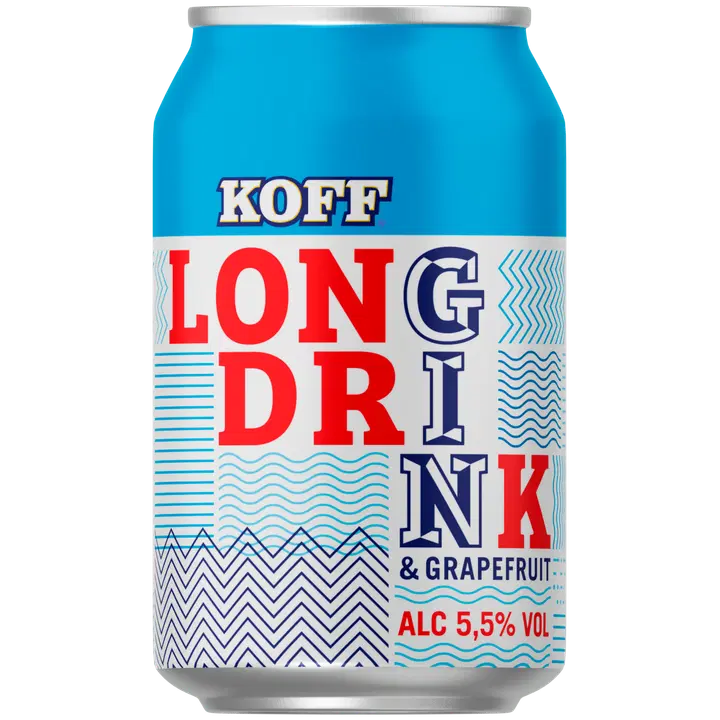 Koff long drink grapefruit 5,5%vol 330ml