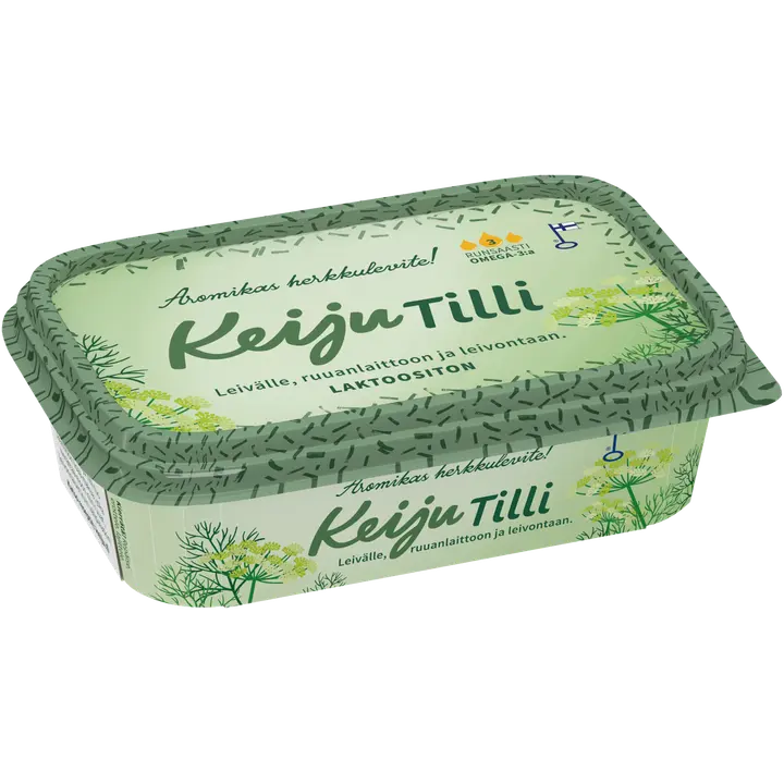 Keiju tillimaitseline margariin 60, laktoosivaba, 250 g