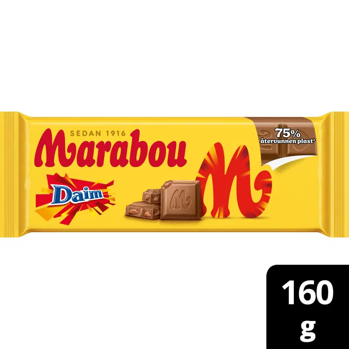 Marabou Daim piimašokolaad 160g