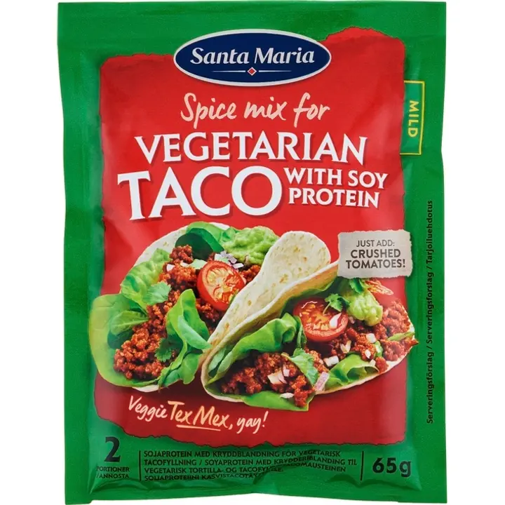 Santa Maria Vegetarian Taco Mix Kasvistacotäyte, 65g
