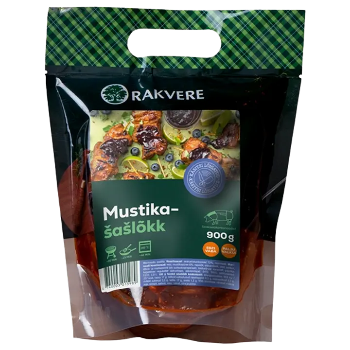 Mustikašašlõkk 900g