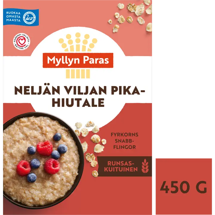 Myllyn Paras Neljän Viljan Pikahiutale 450 g