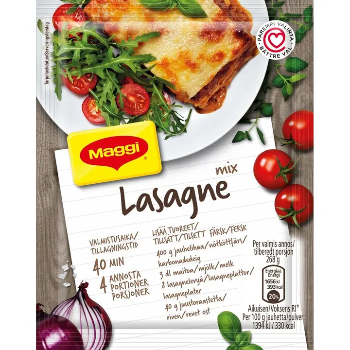Maggi Mix Lasagne ateria-ainekset 84g