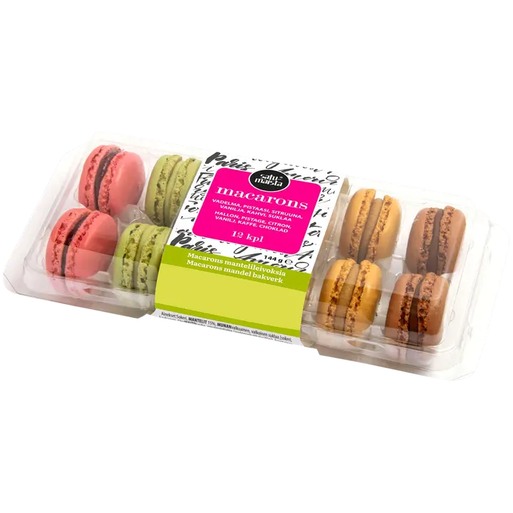 Satumaista Macarons 144g