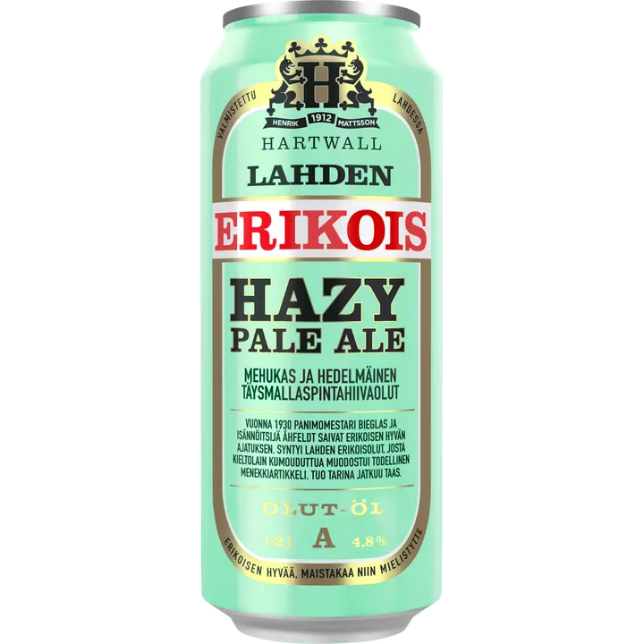 Lahden Erikois Hazy Pale Ale olut 4,8% 0,5 l