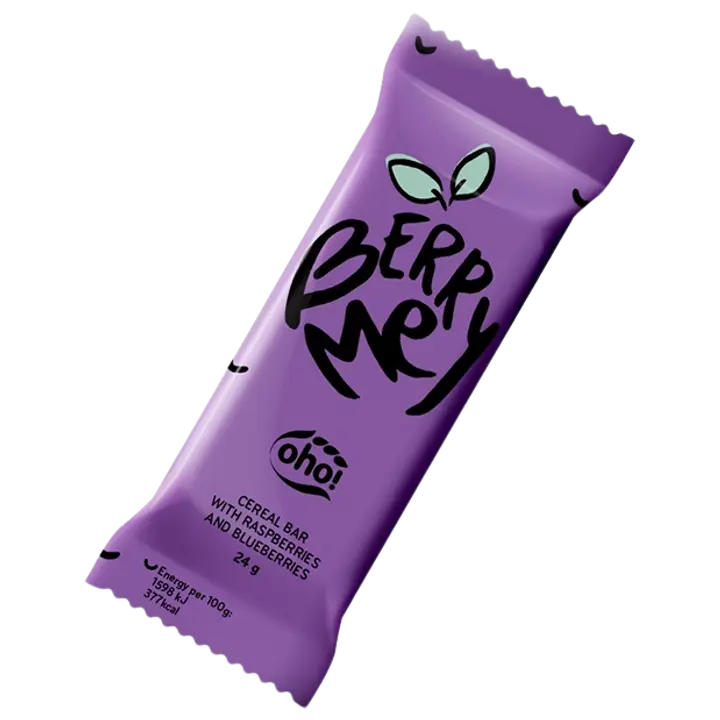 Müslibatoon vaarika ja mustikaga 24 g