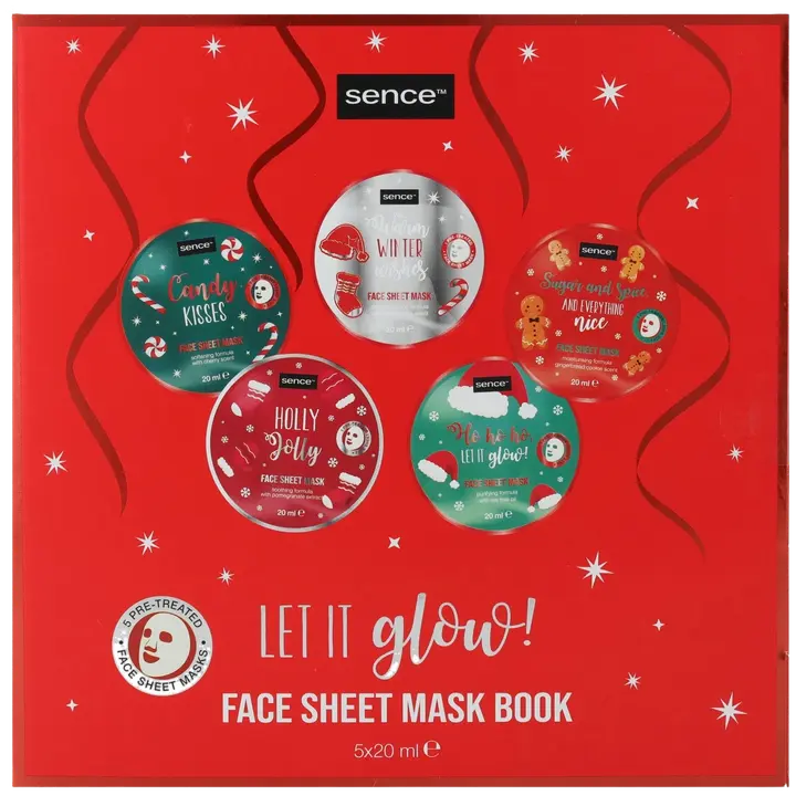 Kinkekomplekt Sence näomaskid 5tk