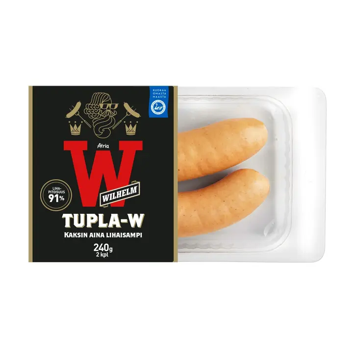 Atria Wilhelm Tupla-W Grillimakkara 240g
