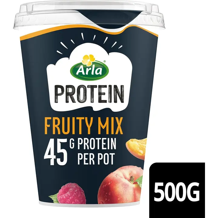 Arla Protein Fruity Mix rahka 500 g laktoositon