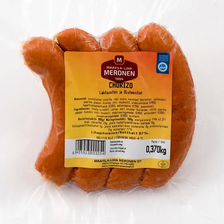 Meronen 370g Chorizo makkara