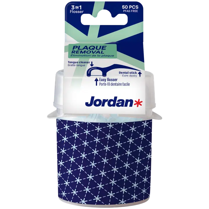 Jordan 3in1 Flosser hammaslankain pöytäpakkaus 50kpl