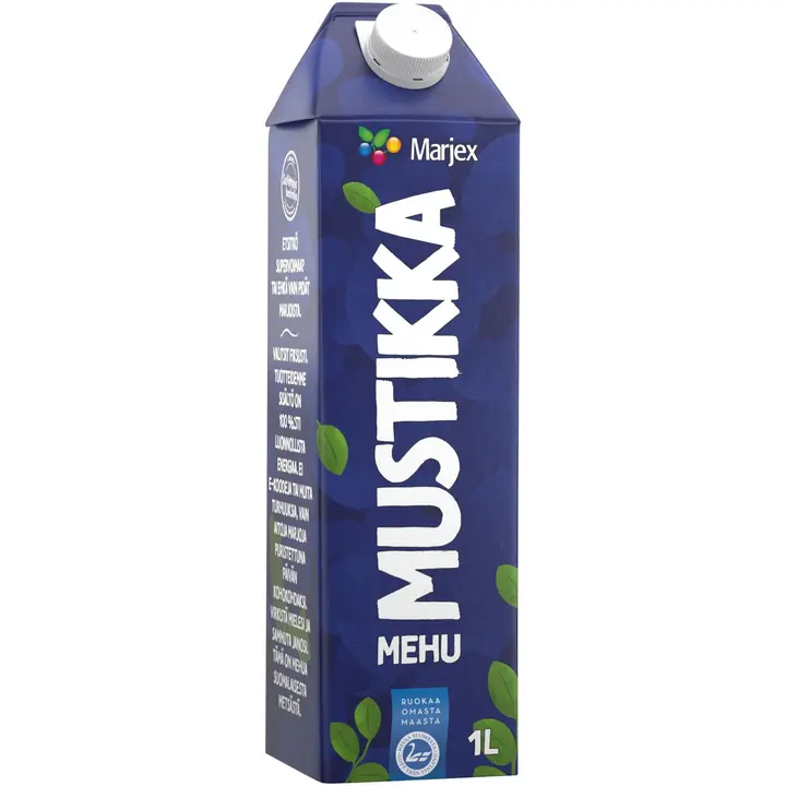 Marjex mustikkamehujuoma 1l