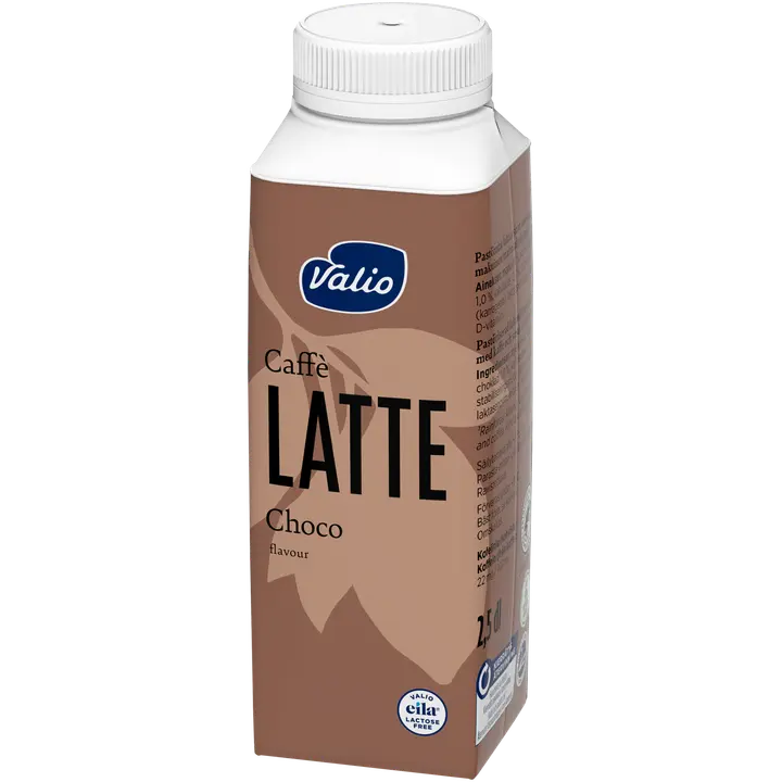 Valio Latte choco maitokahvijuoma 2,5 dl laktoositon