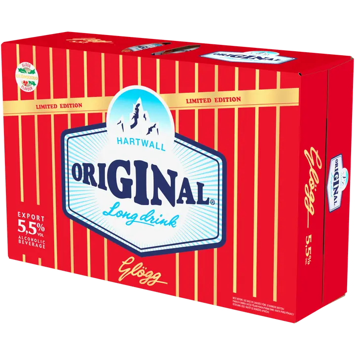 Hartwall Original Long Drink Glögg muu alkohoolne jook 5,5%vol 24x330 ml