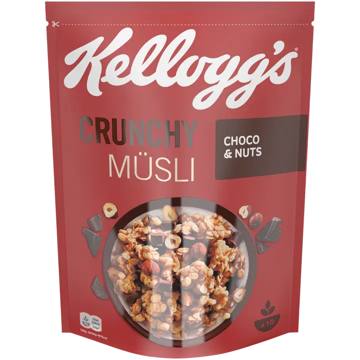 KELLOGG'S Crunchy Müsli Choco & Nuts 450g