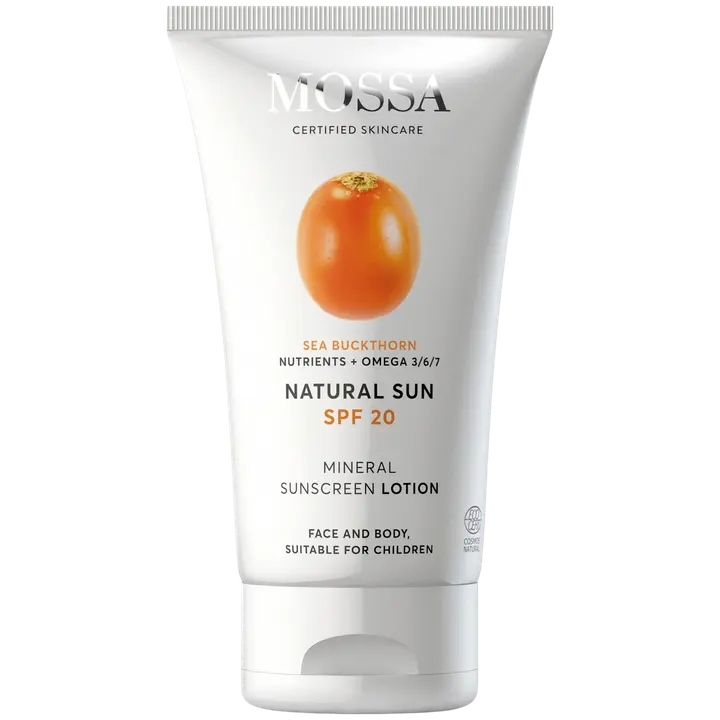 Mossa Natural Sun SPF20 Mineral Aurinkoemulsio 100ml