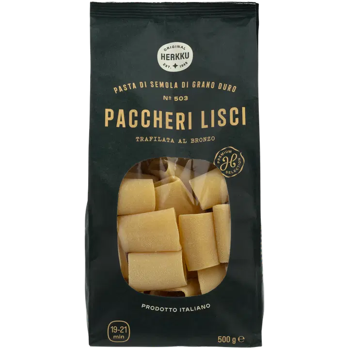 Herkku Paccheri durum pasta 500g