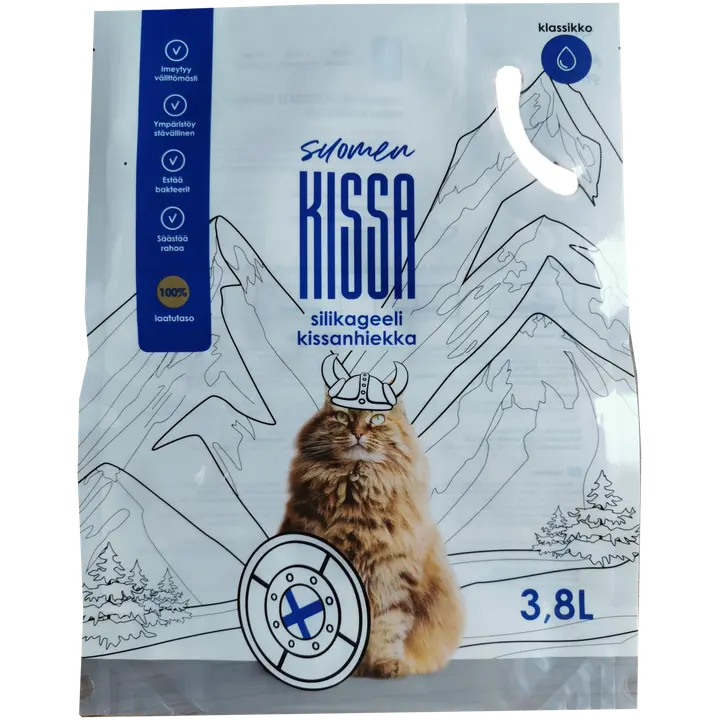 Suomen Kissa silikageeli kassiliiv 3,8 l