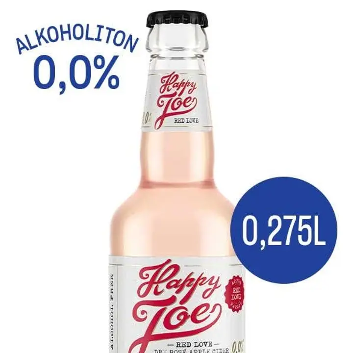 Happy Joe Red Love alkoholiton siideri 0% 0,275 l