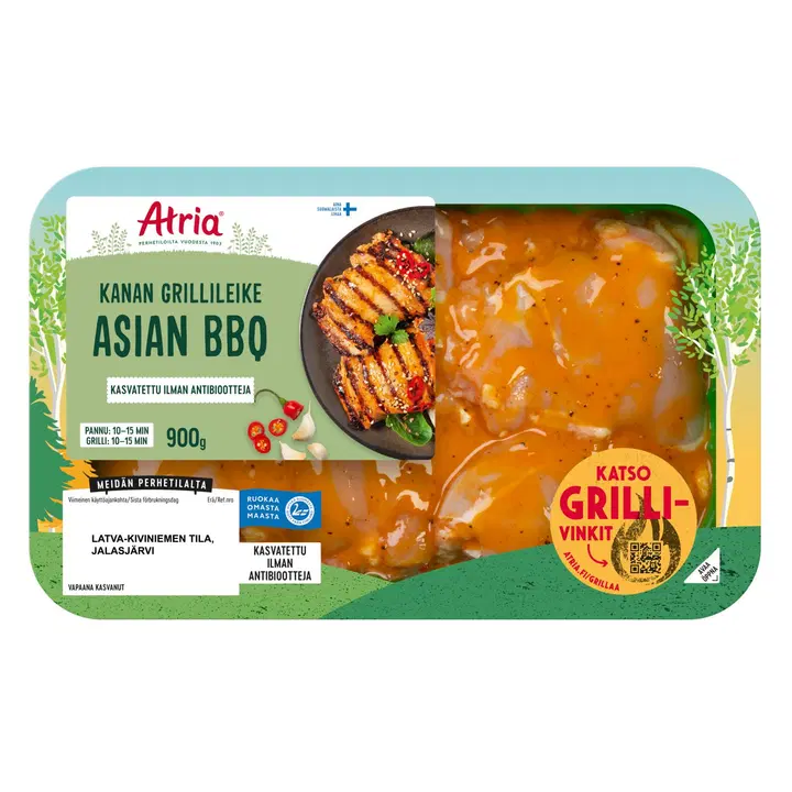 Atria Kanan Grillileike Asian BBQ 900g