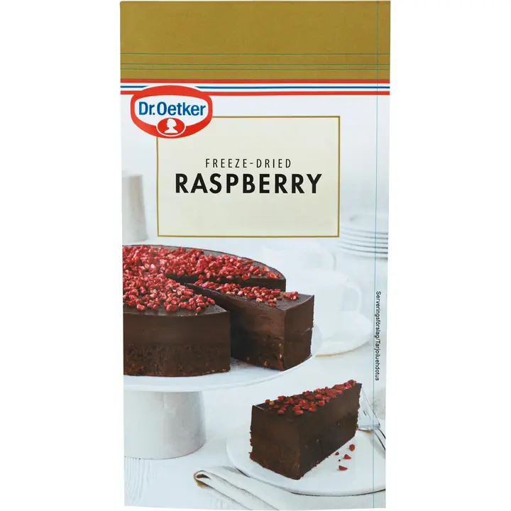 Dr. Oetker Vadelma pakkaskuivattu 15g