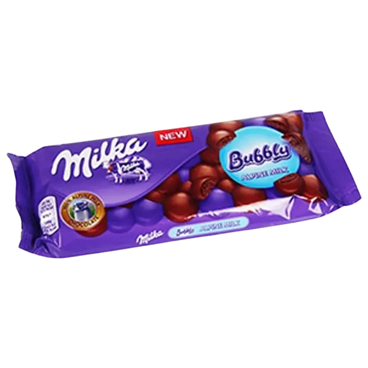 Milka piimašokolaad Bubbly 90g