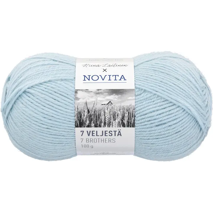 Novita lanka 7 Veljestä 100g 102