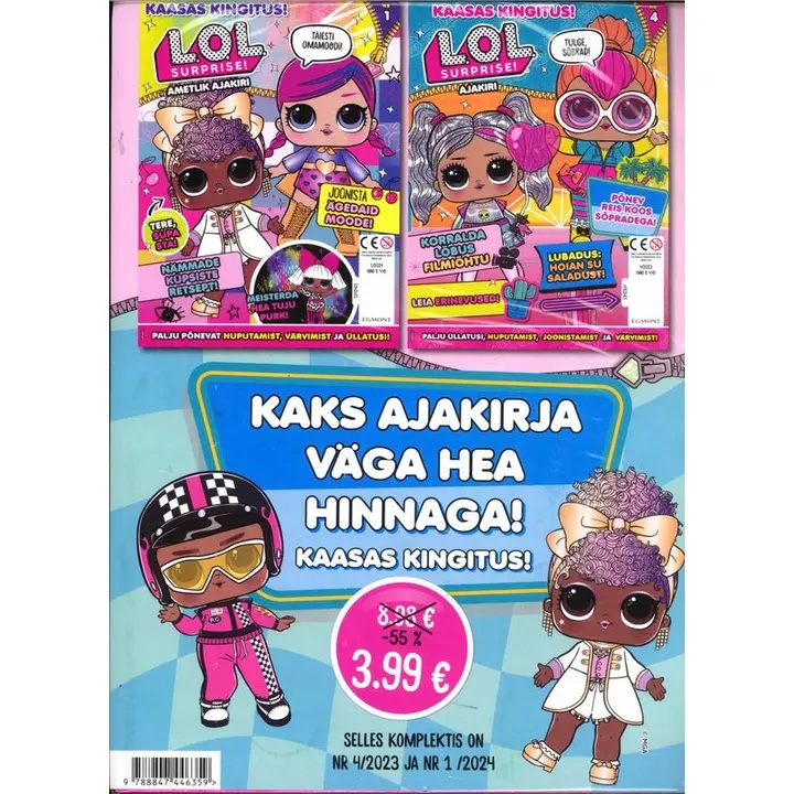 L.O.L Surprise ajakirjade komplekt