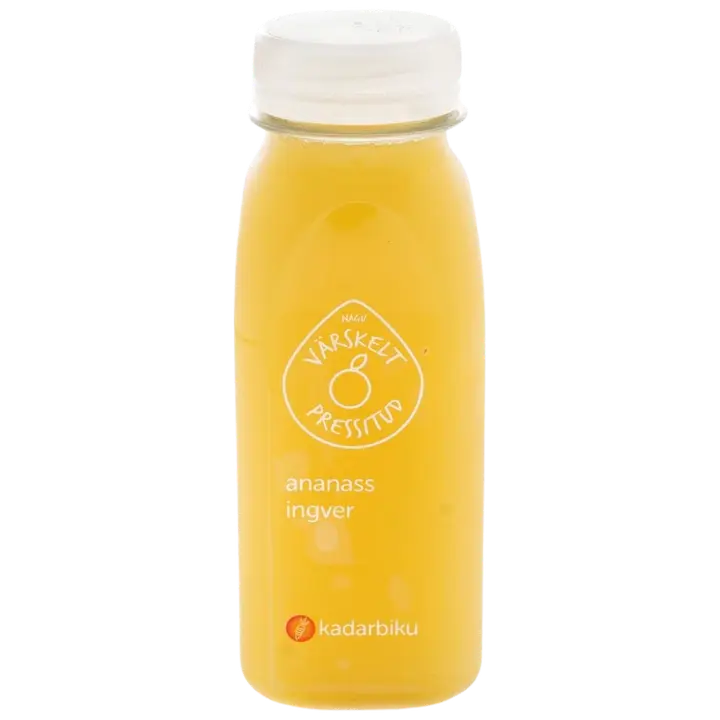 Kadarbiku ananassi-ingveri värskelt pressitud mahl 250ml
